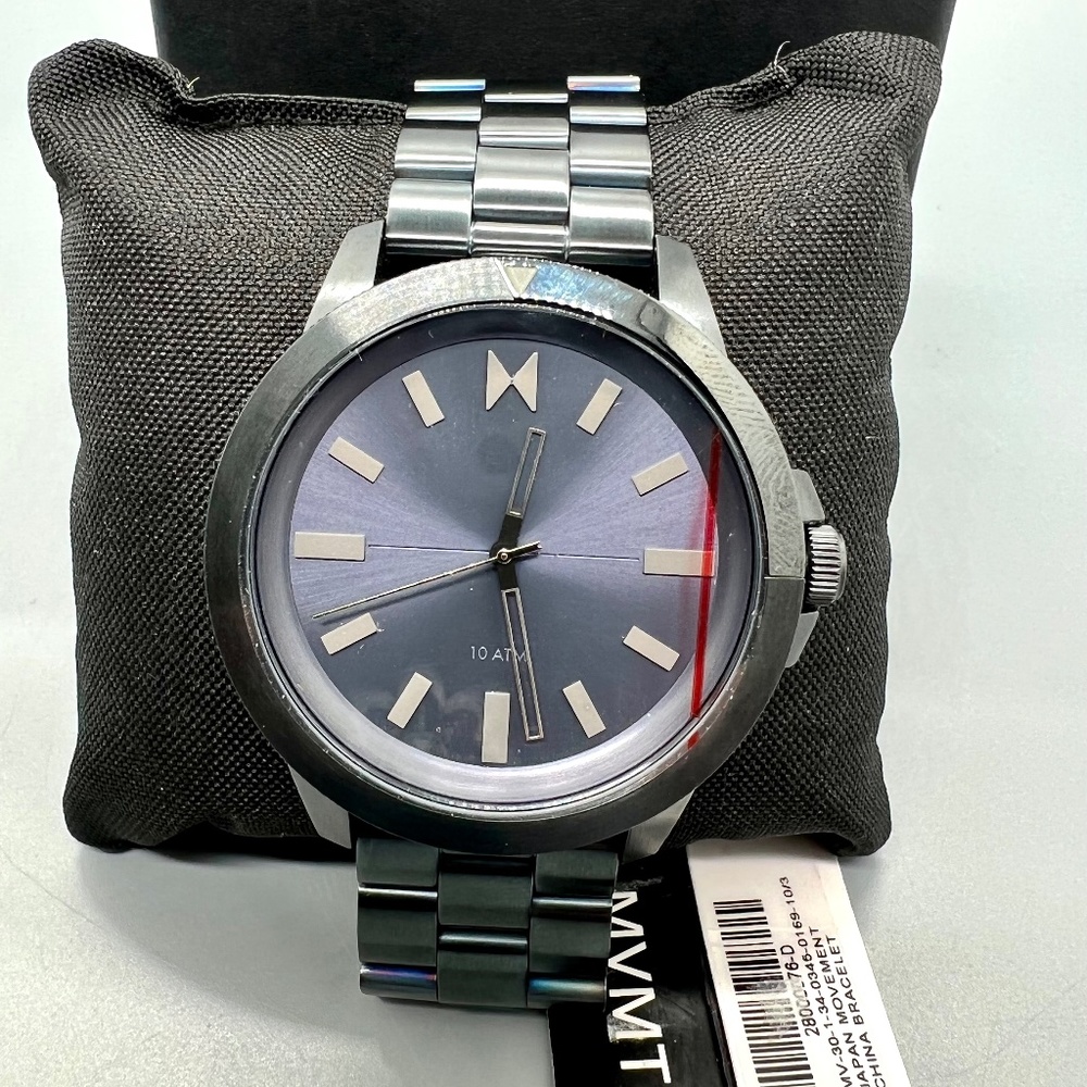 Men's MVMT By Movado Minimal Sport Baltic Blue Ion-Plated Watch